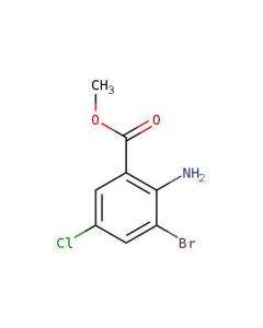 Astatech METHYL 2-AMINO-3-BROMO-5-CHLOROBENZOATE, 95.00% Purity, 0.25G